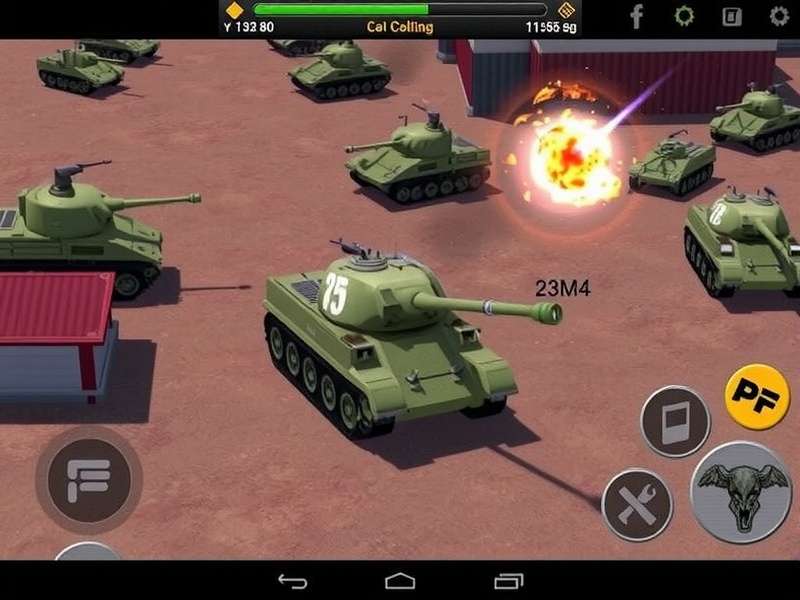 Tank Blitz Warriors Gameplay Screenshot